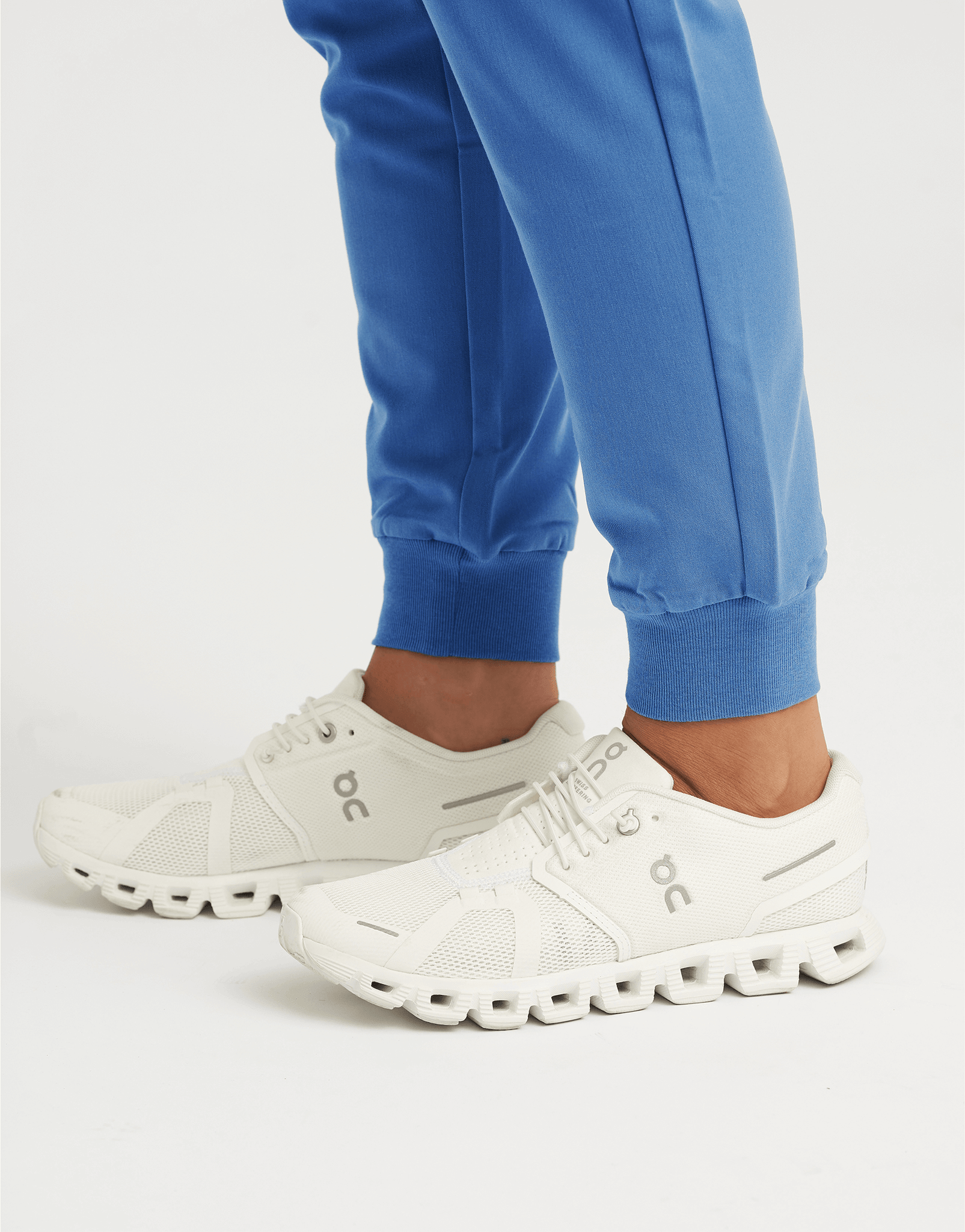 Essential Jogger Scrub Pants - Ceil Blue