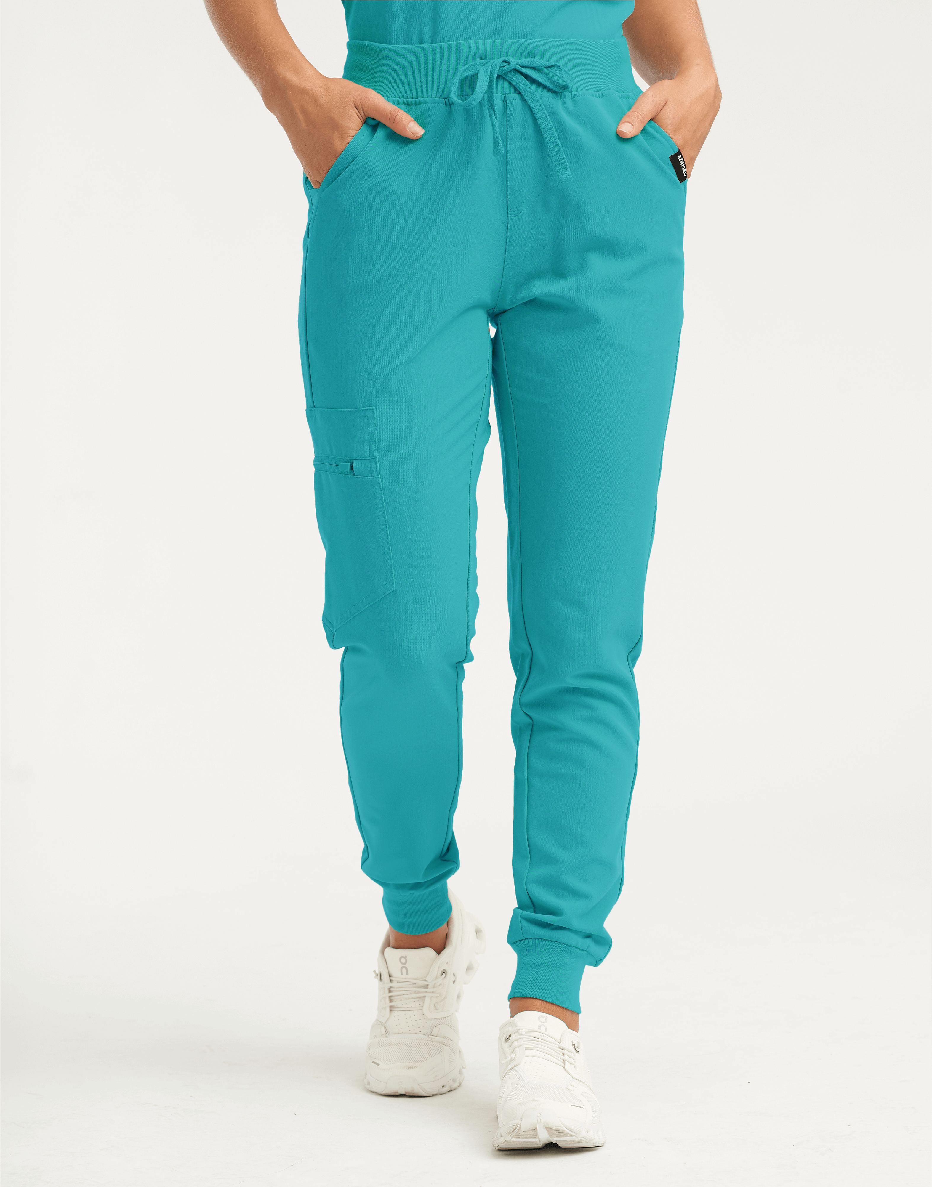 Essential Jogger Scrub Pants - Sydney Teal