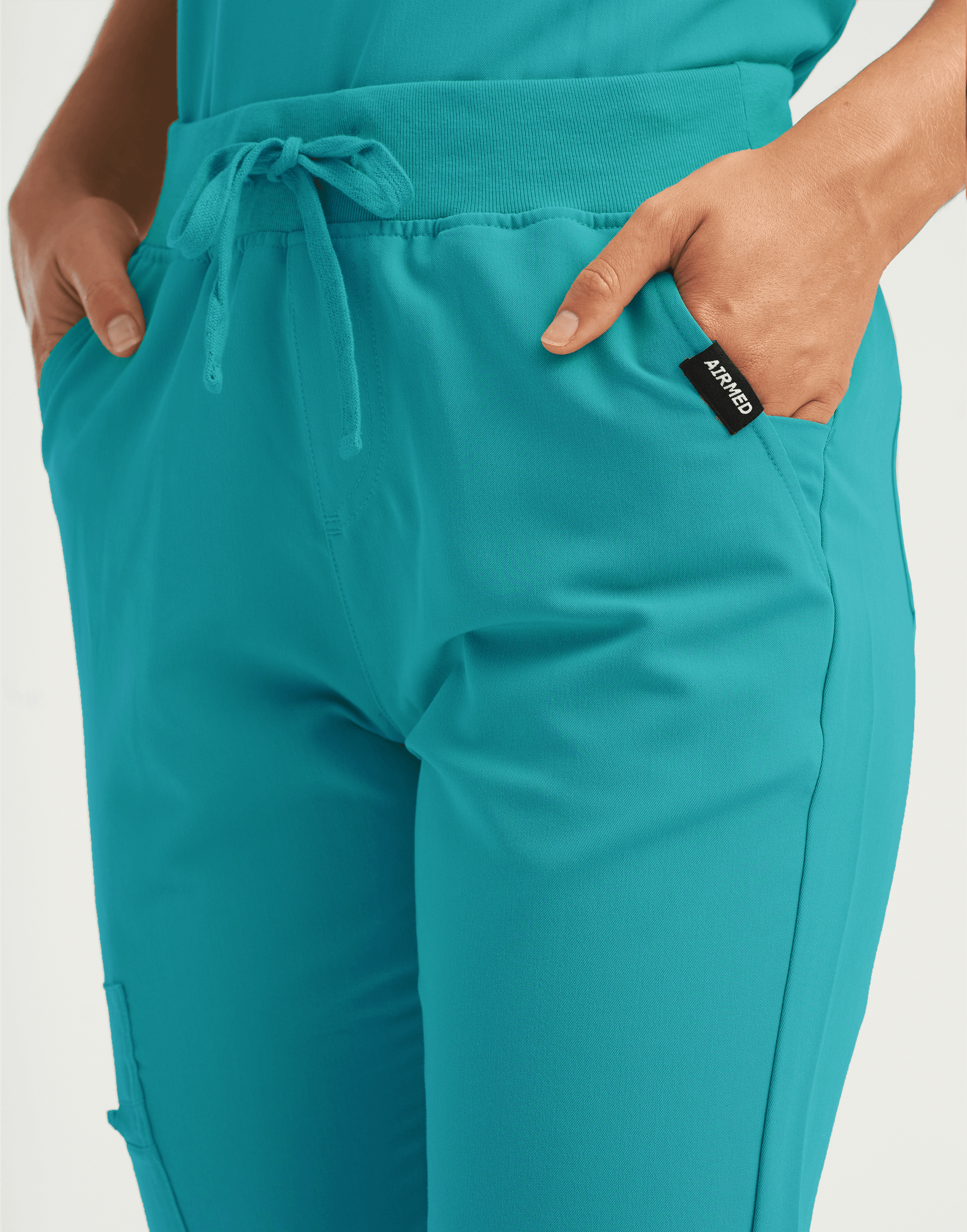 Essential Jogger Scrub Pants - Sydney Teal