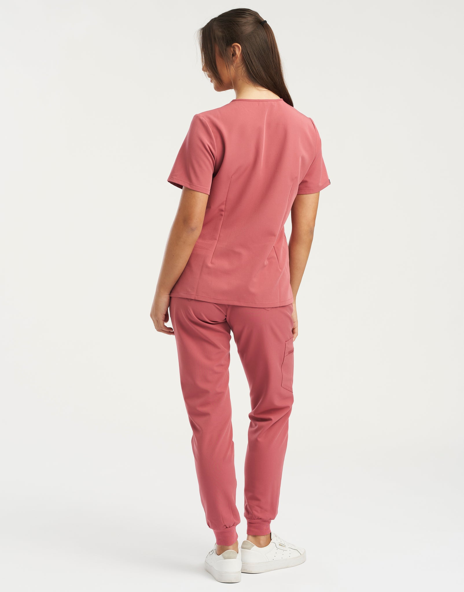 Essential Jogger Scrub Pants - Mauvewood