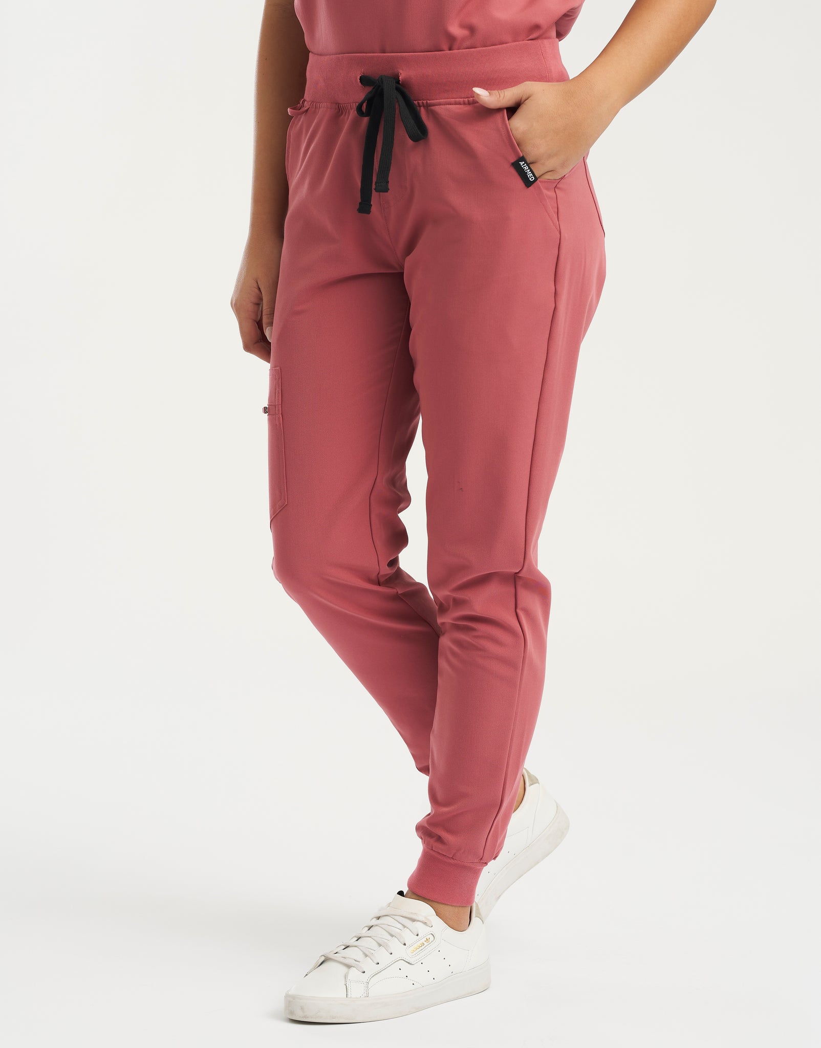 Essential Jogger Scrub Pants - Mauvewood