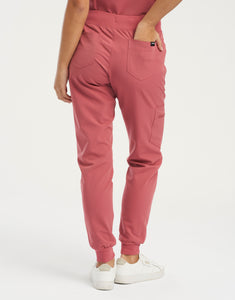 Essential Jogger Scrub Pants - Mauvewood