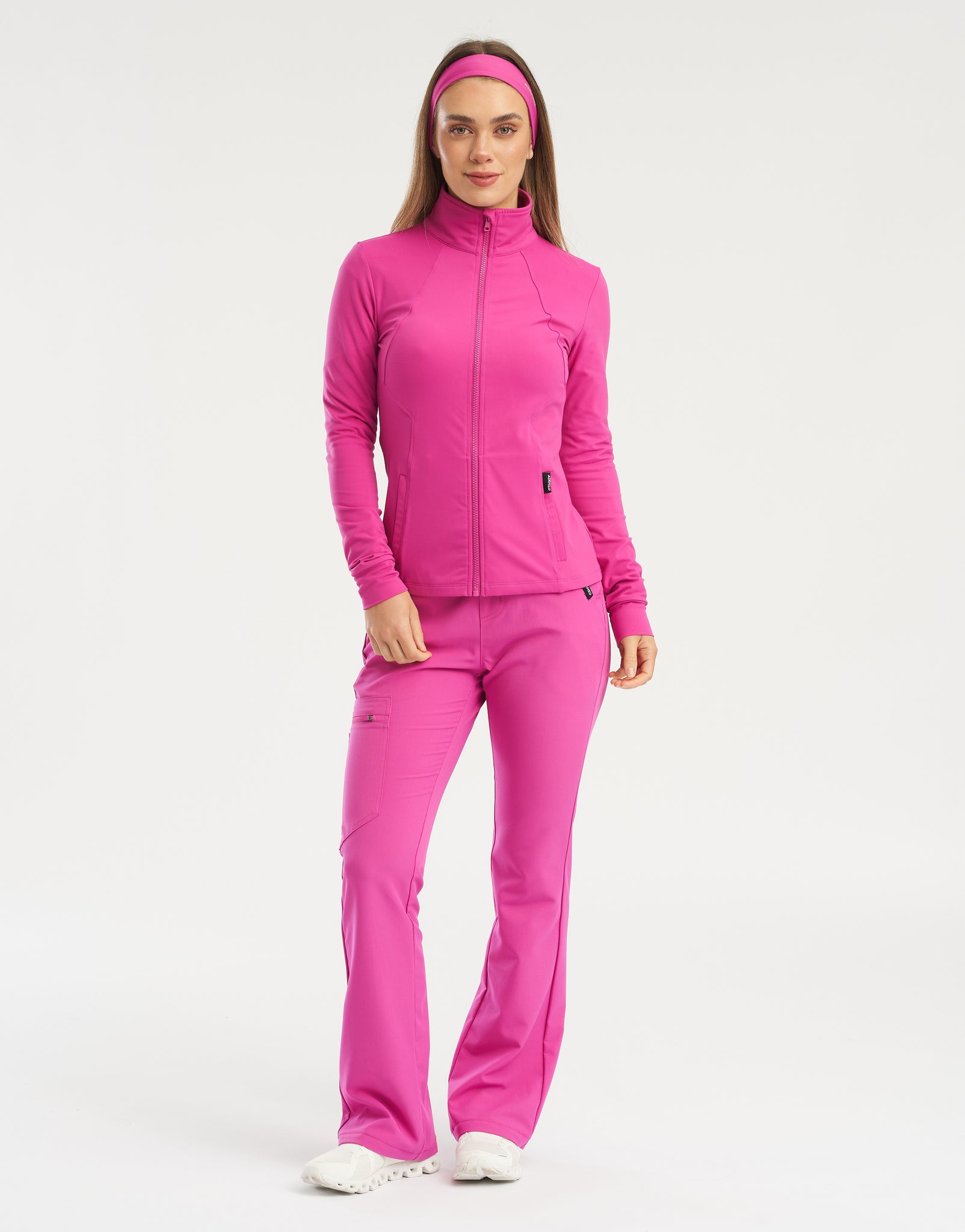 Shield Scrub Jacket - Just Pink