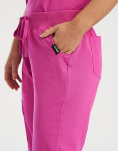 Essential Jogger Scrub Pants - Just Pink