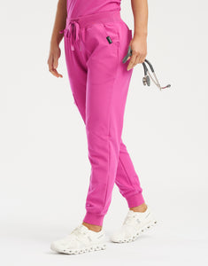 Essential Jogger Scrub Pants - Just Pink