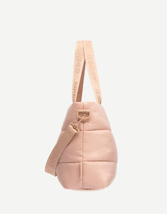 Essential Puffer Tote Bag - Blush Pink