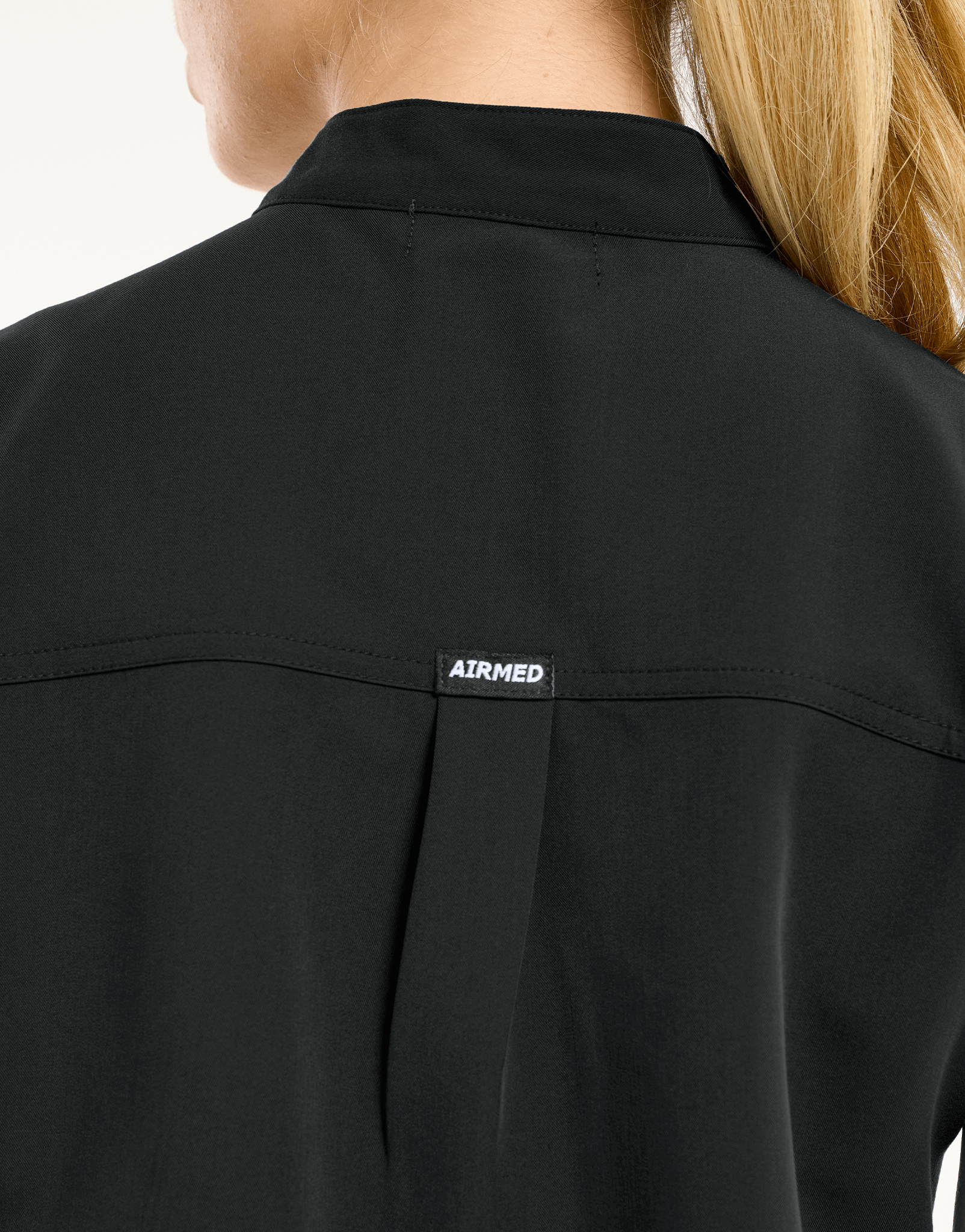 Apollo Scrub Top - Black