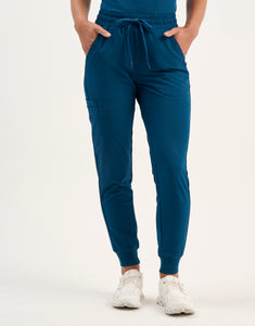 Aspire Jogger Scrub Pants - Gibraltar Blue