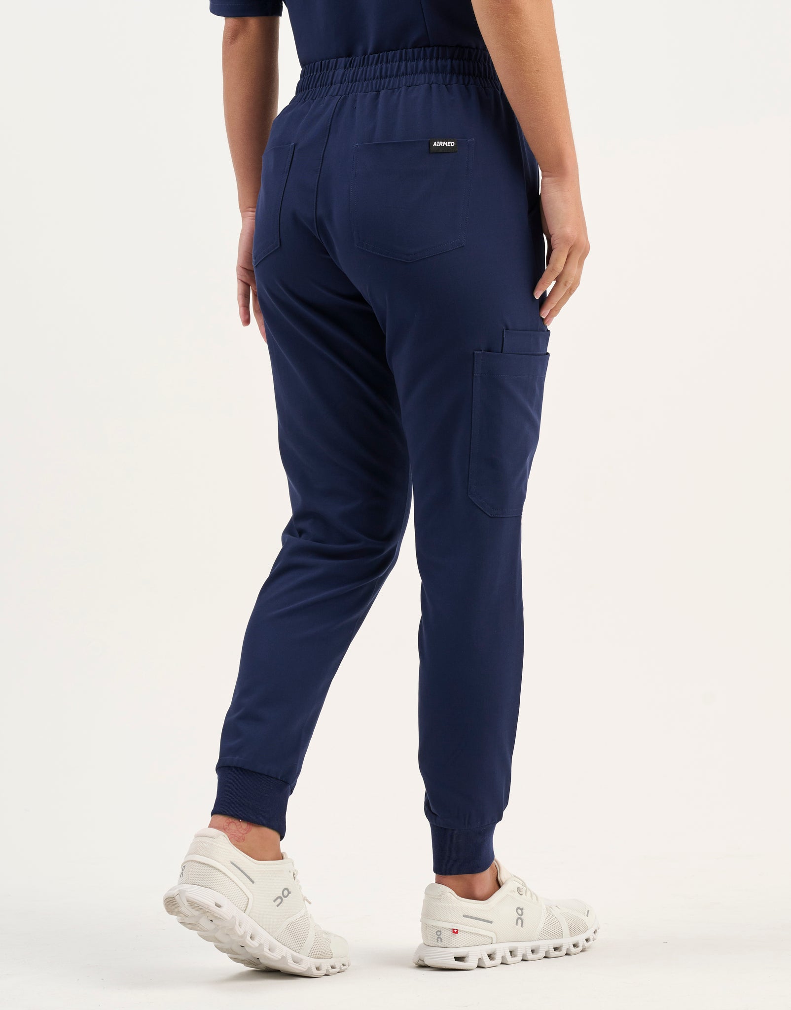 Aspire Jogger Scrub Pants - True Navy