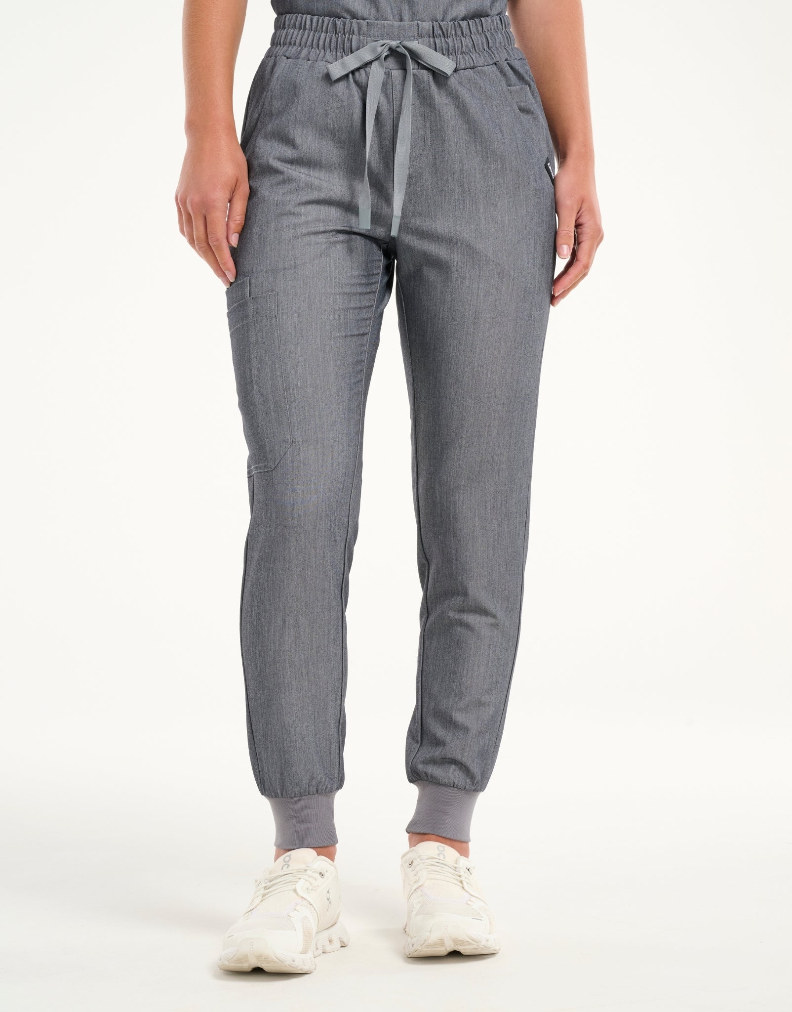 Aspire Jogger Scrub Pants - Heather Grey