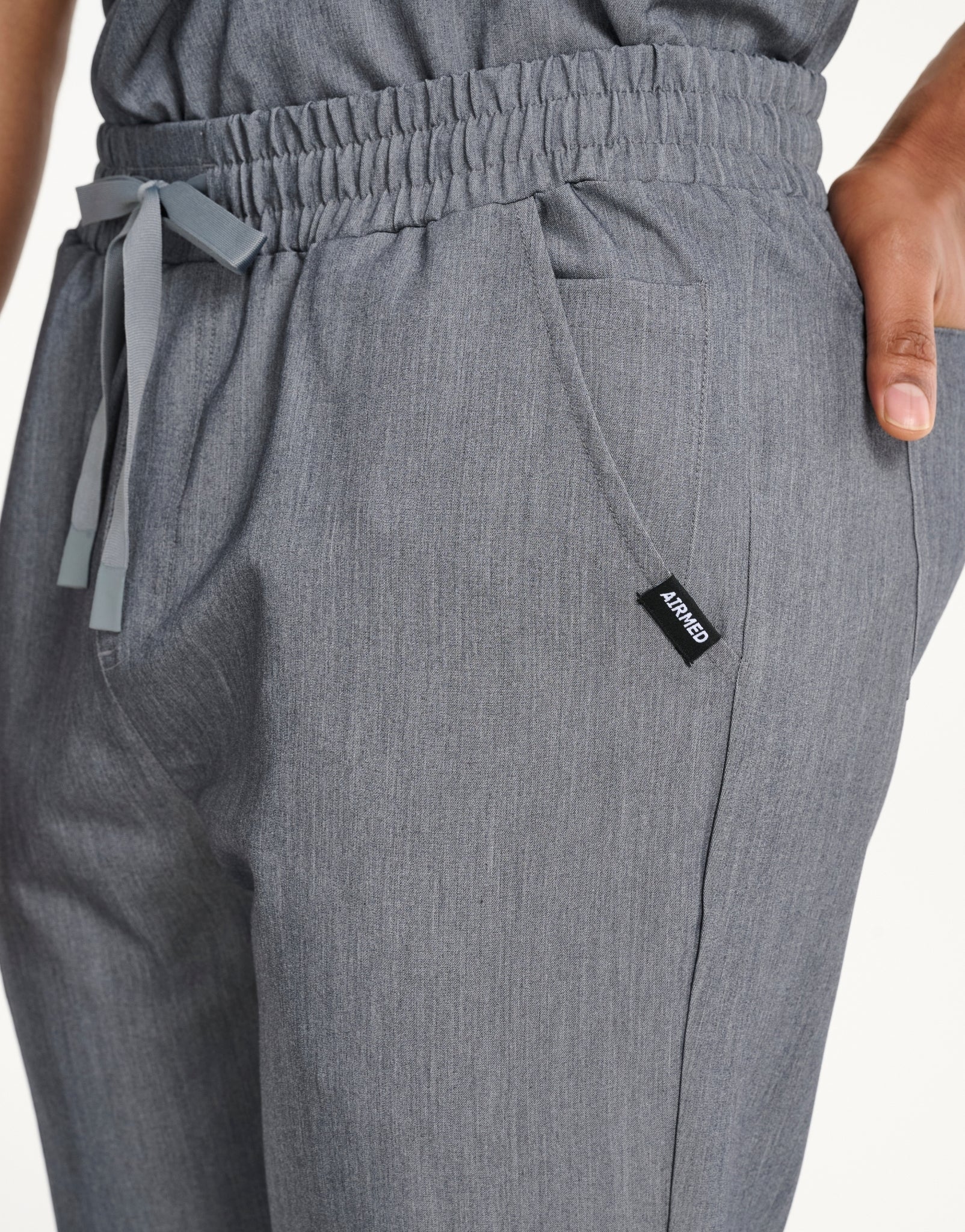 Aspire Jogger Scrub Pants - Heather Grey