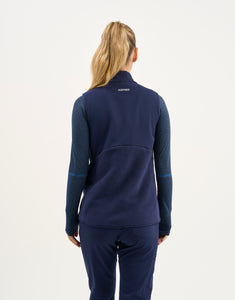 Essential Fleece Vest - True Navy