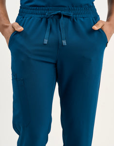 Aspire Jogger Scrub Pants - Gibraltar Blue