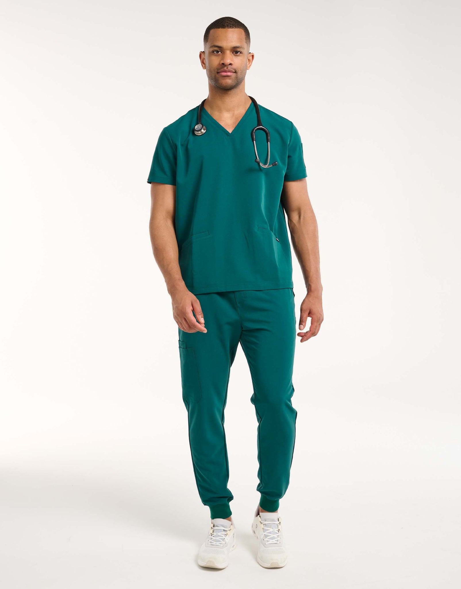 Aspire Jogger Scrub Pants - Harbour Green