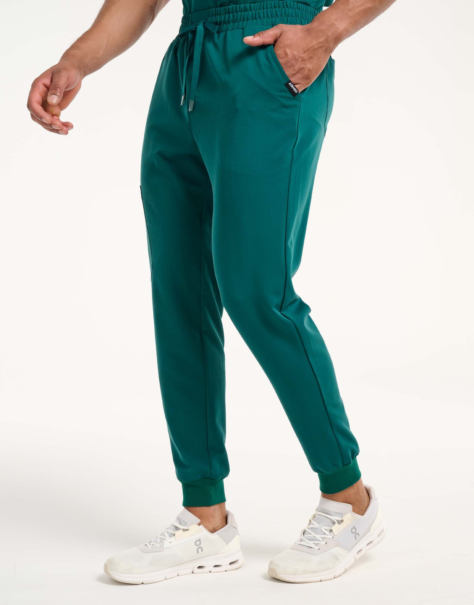 Aspire Jogger Scrub Pants - Harbour Green