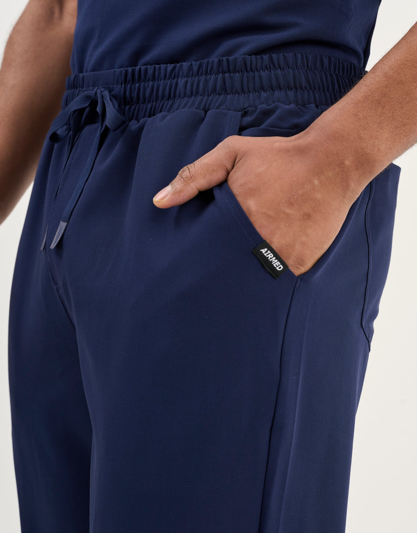 Aspire Jogger Scrub Pants - True Navy