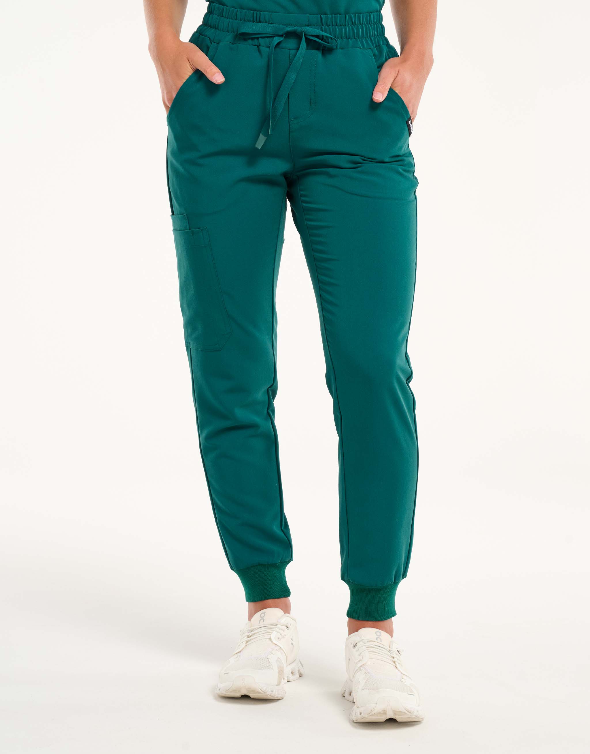 Aspire Jogger Scrub Pants - Harbour Green