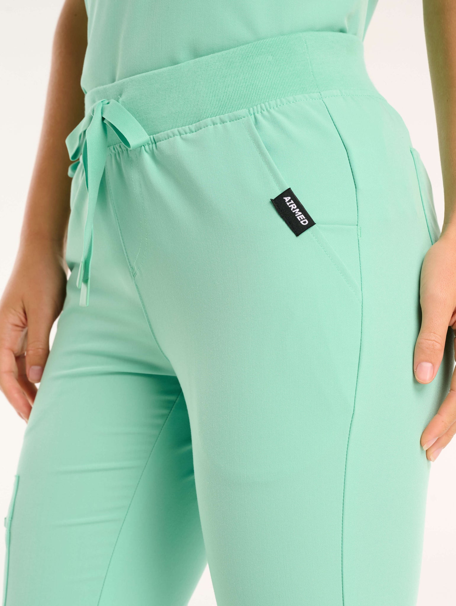 Essential Jogger Scrub Pants - Ocean Mint