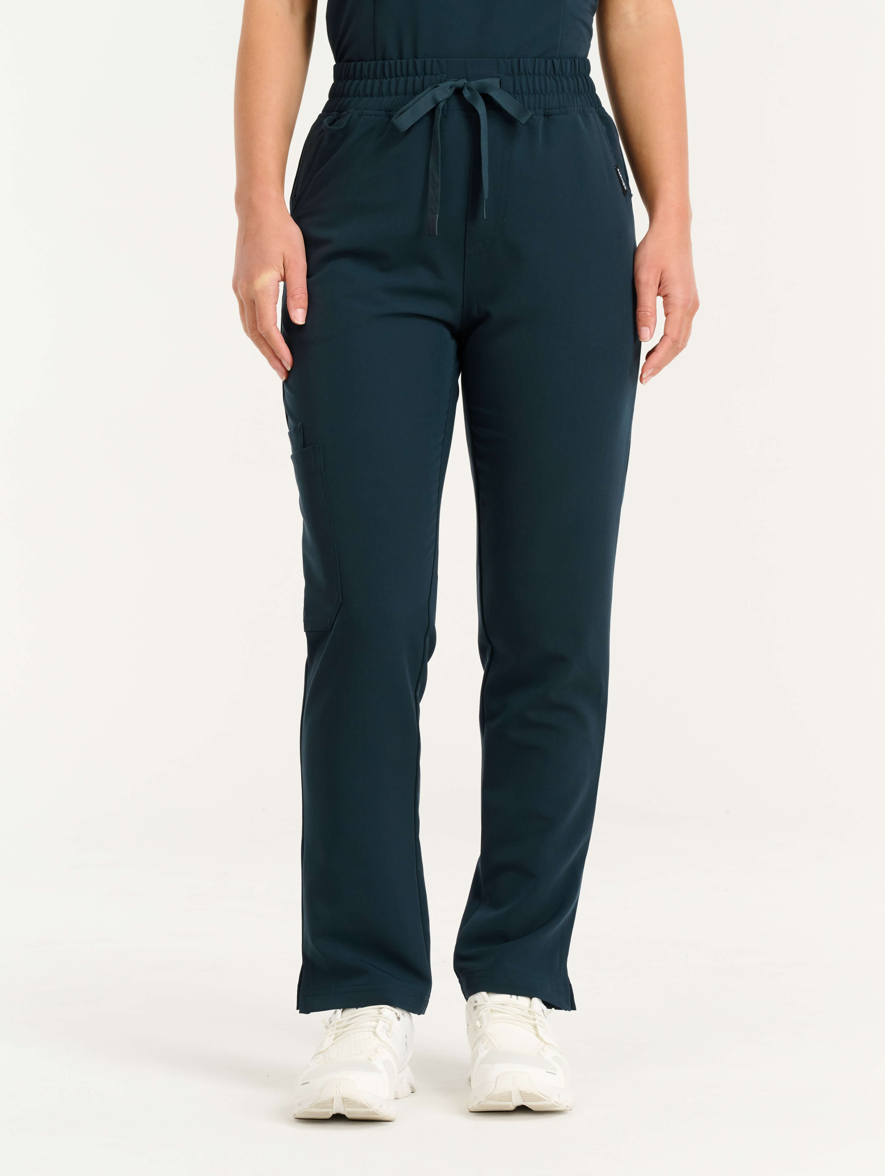 Aspire Straight Leg Scrub Pants - Midnight Navy