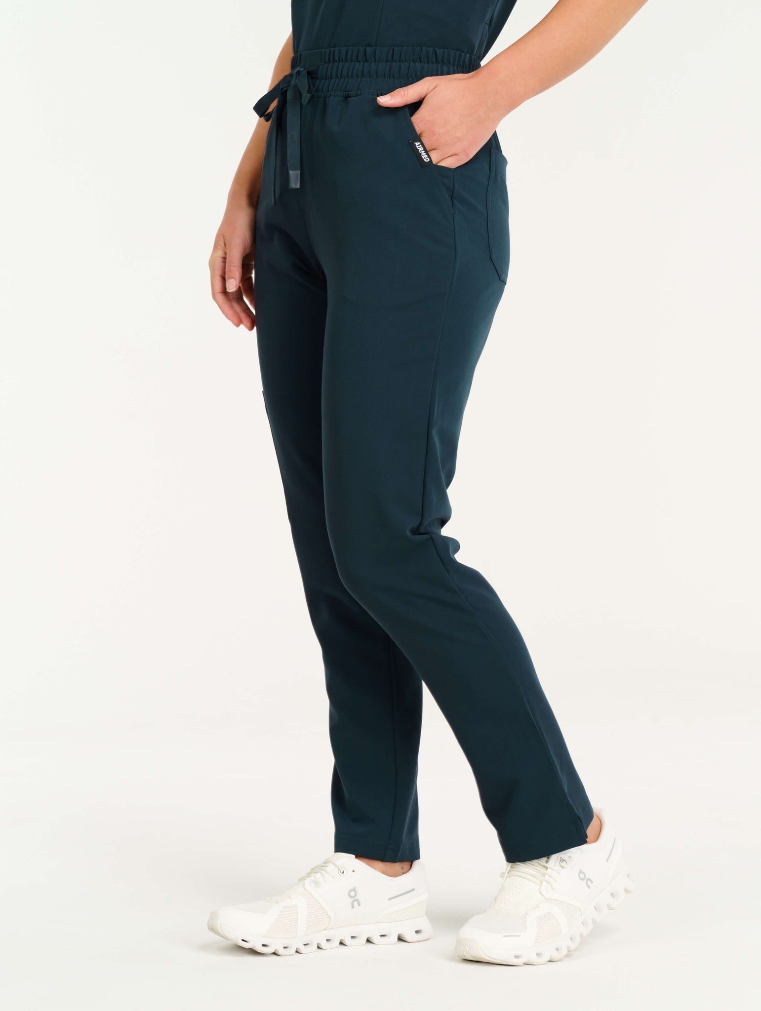Aspire Straight Leg Scrub Pants - Midnight Navy