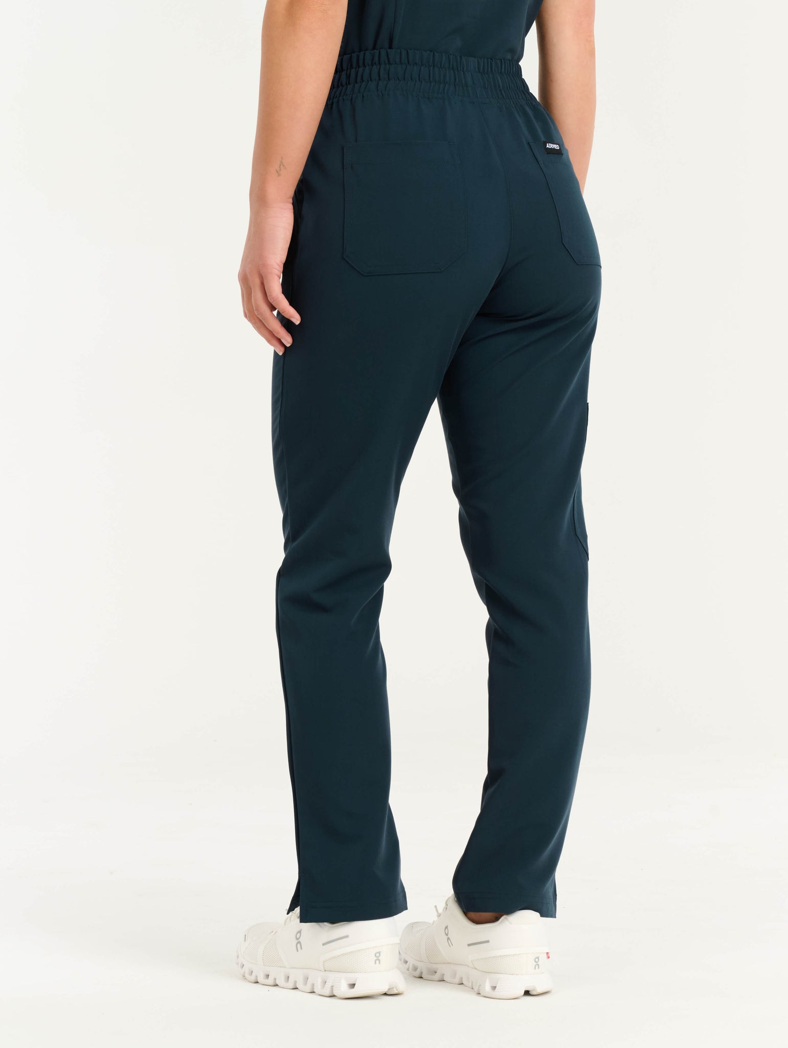 Aspire Straight Leg Scrub Pants - Midnight Navy