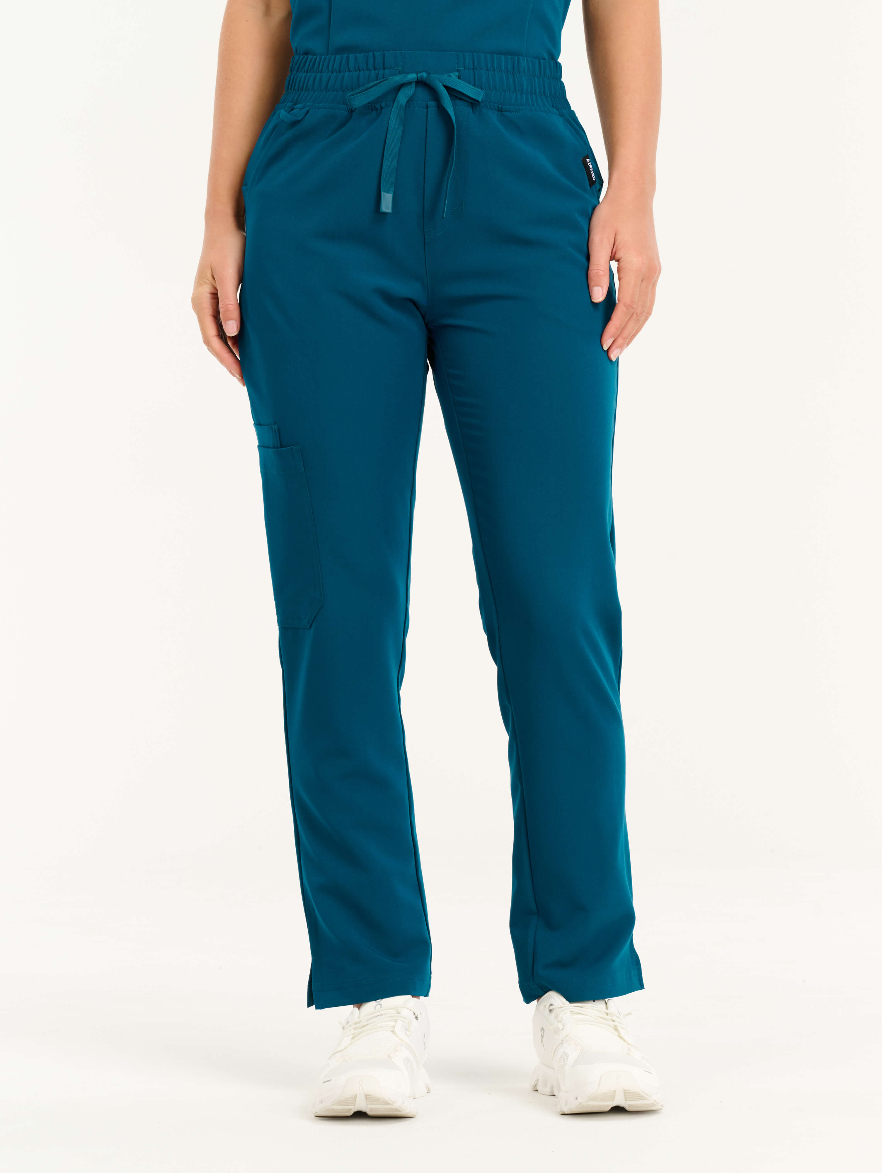 Aspire Straight Leg Scrub Pants - Gibraltar Blue
