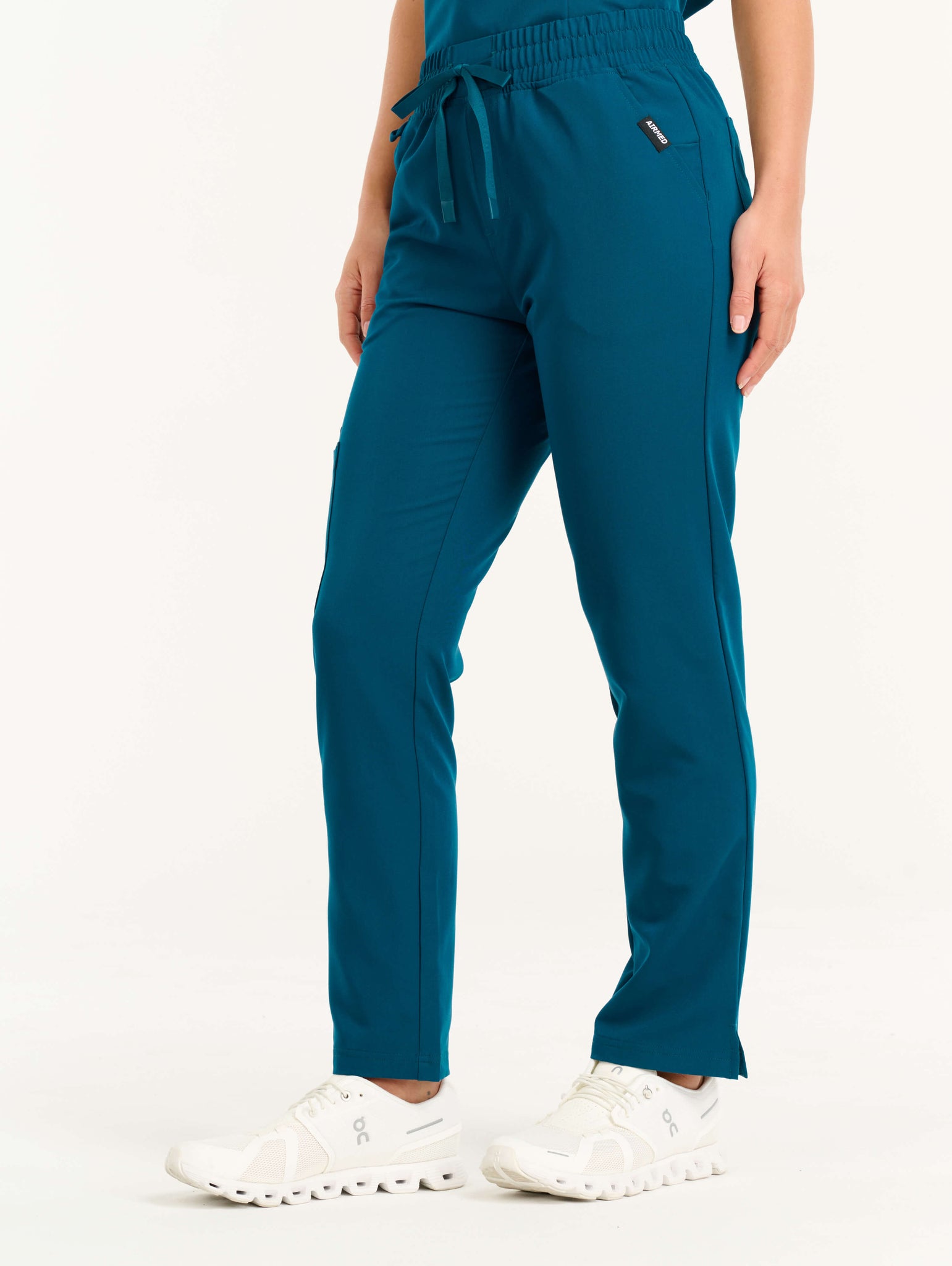Aspire Straight Leg Scrub Pants - Gibraltar Blue