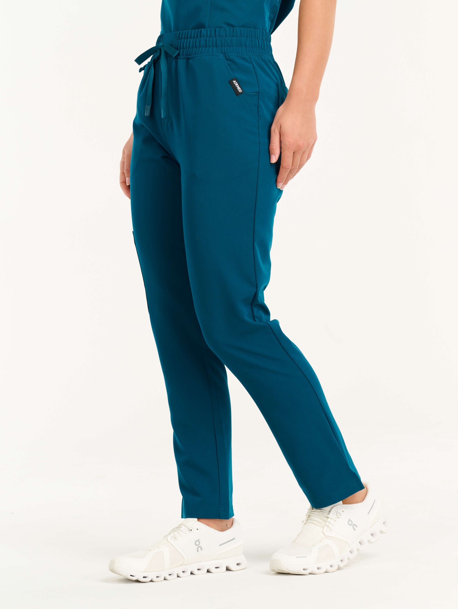 Aspire Straight Leg Scrub Pants - Gibraltar Blue