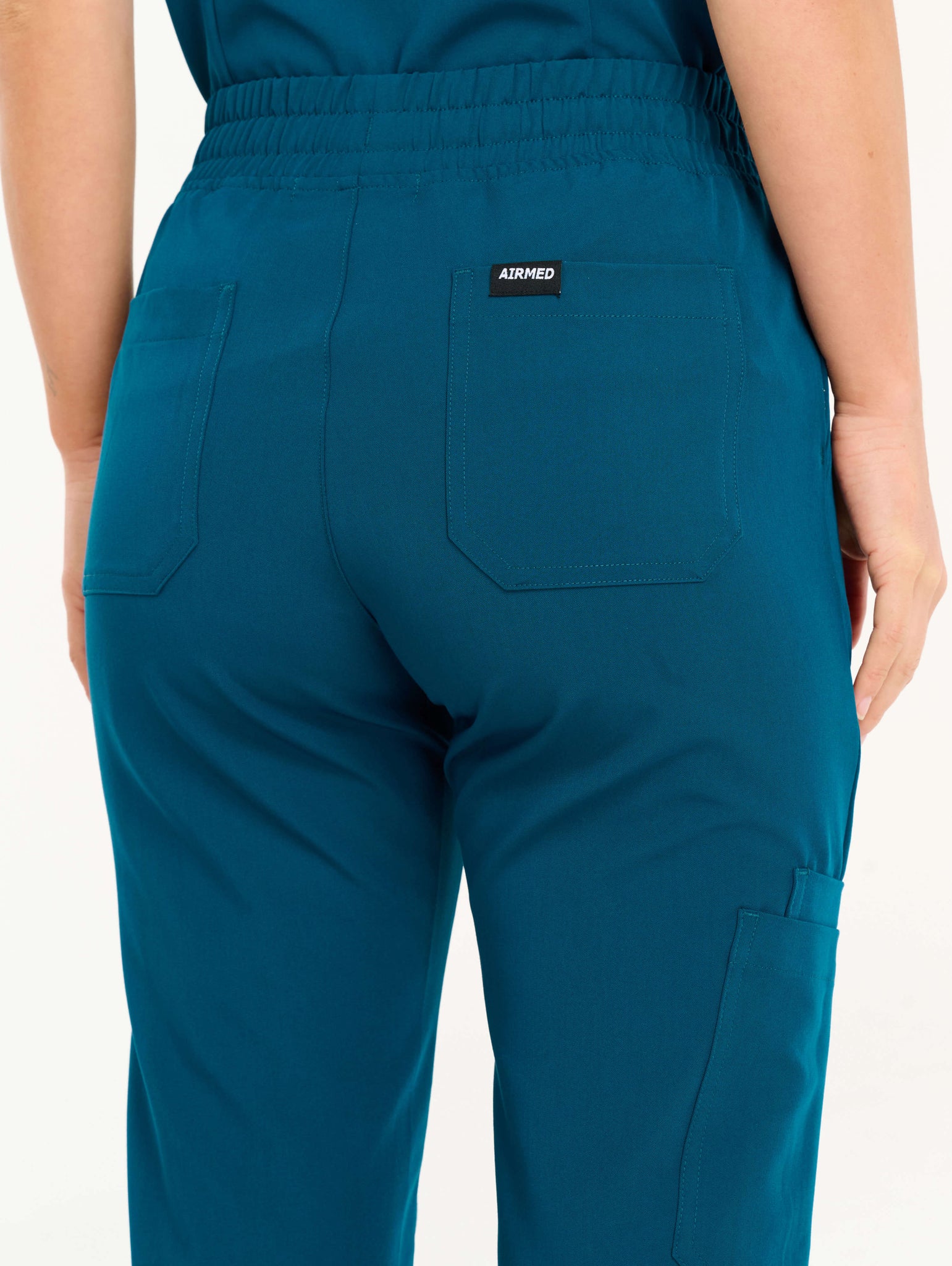 Aspire Straight Leg Scrub Pants - Gibraltar Blue