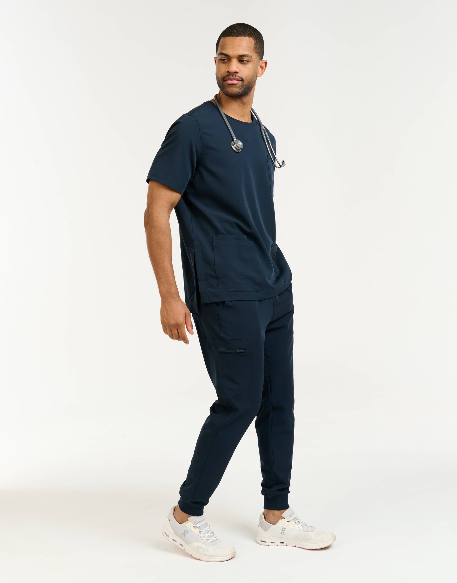 Essential Jogger Scrub Pants - Midnight Navy
