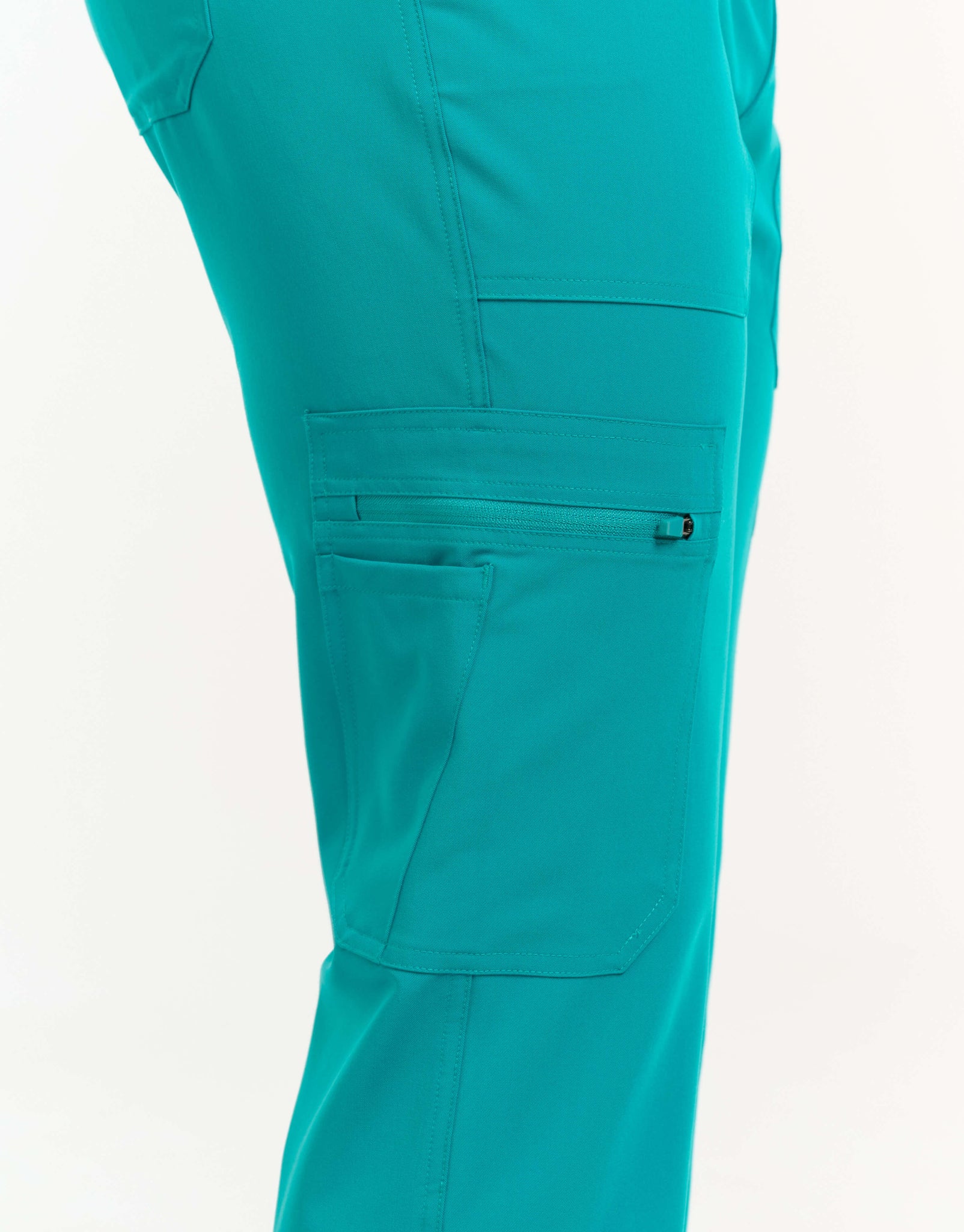 Essential Multi-Pocket Scrub Pants - Sydney Teal