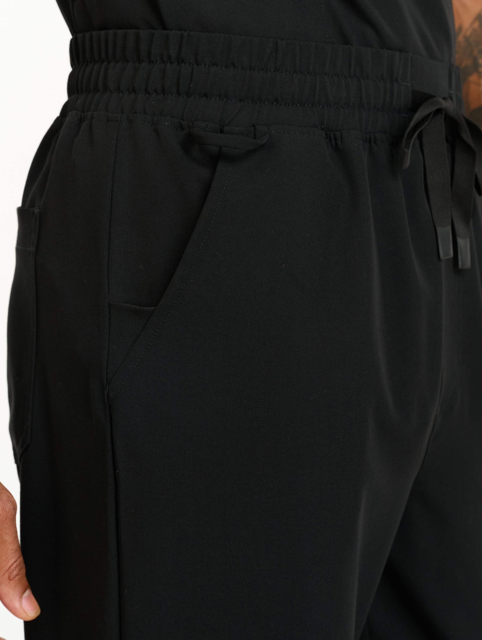 Aspire Straight Leg Scrub Pants - Black