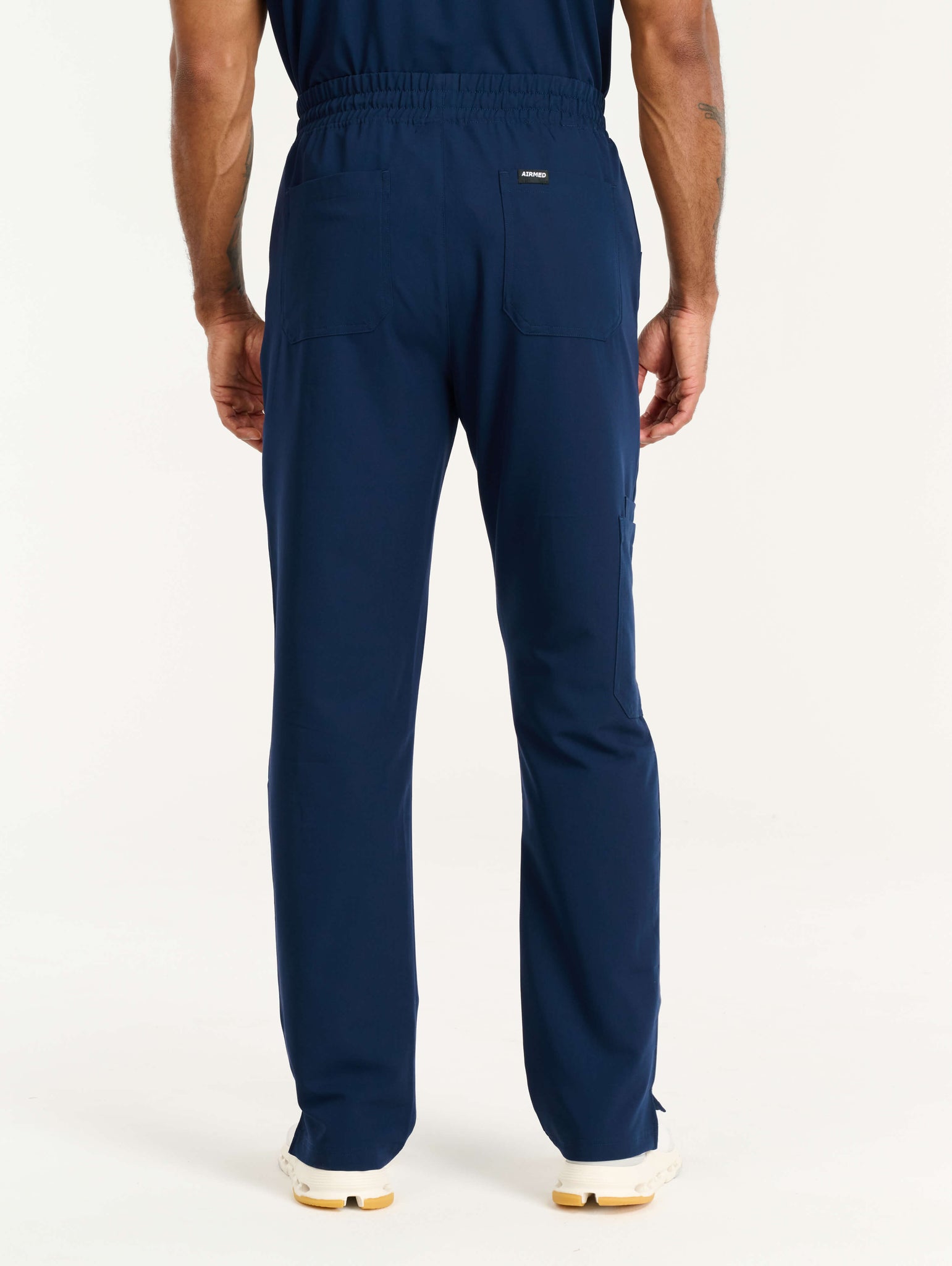 Aspire Straight Leg Scrub Pants - True Navy