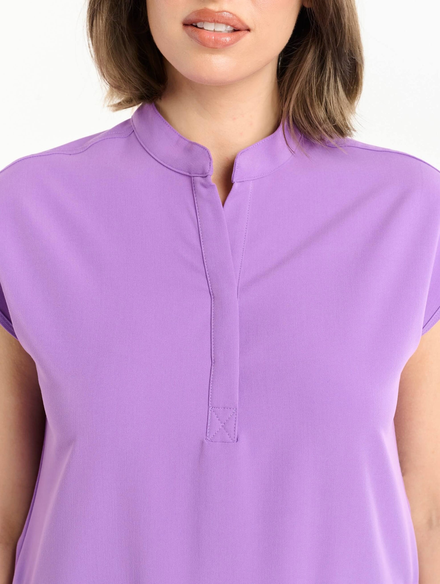 Apollo Scrub Top - Wisteria Purple