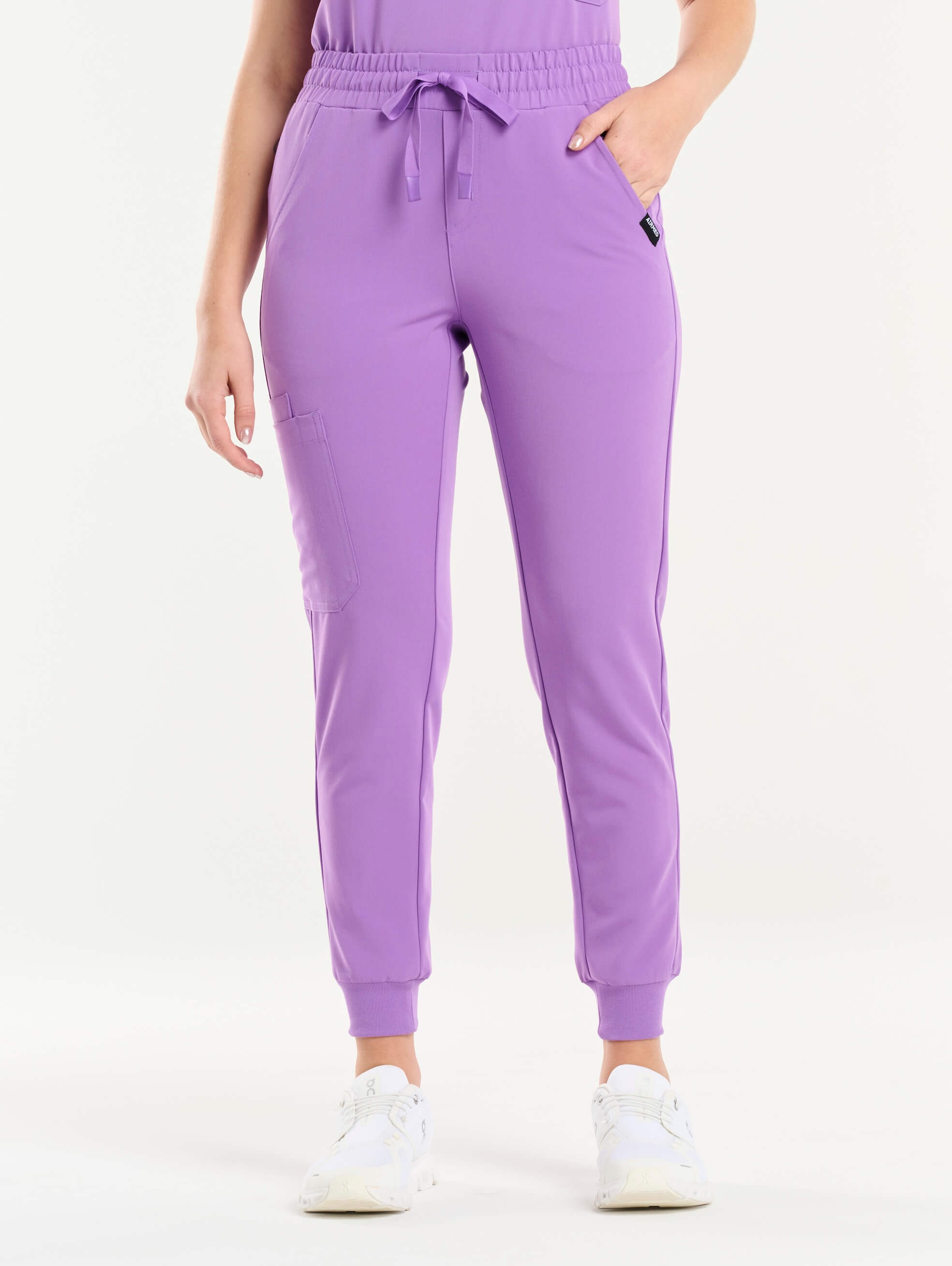 Aspire Jogger Scrub Pants - Wisteria Purple