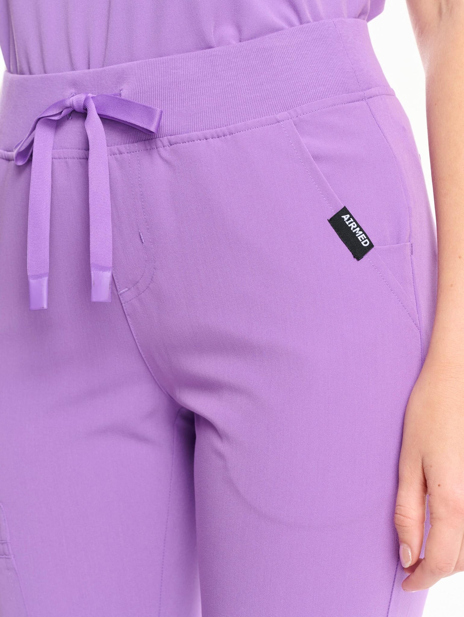 Essential Flare Scrub Pants - Wisteria Purple