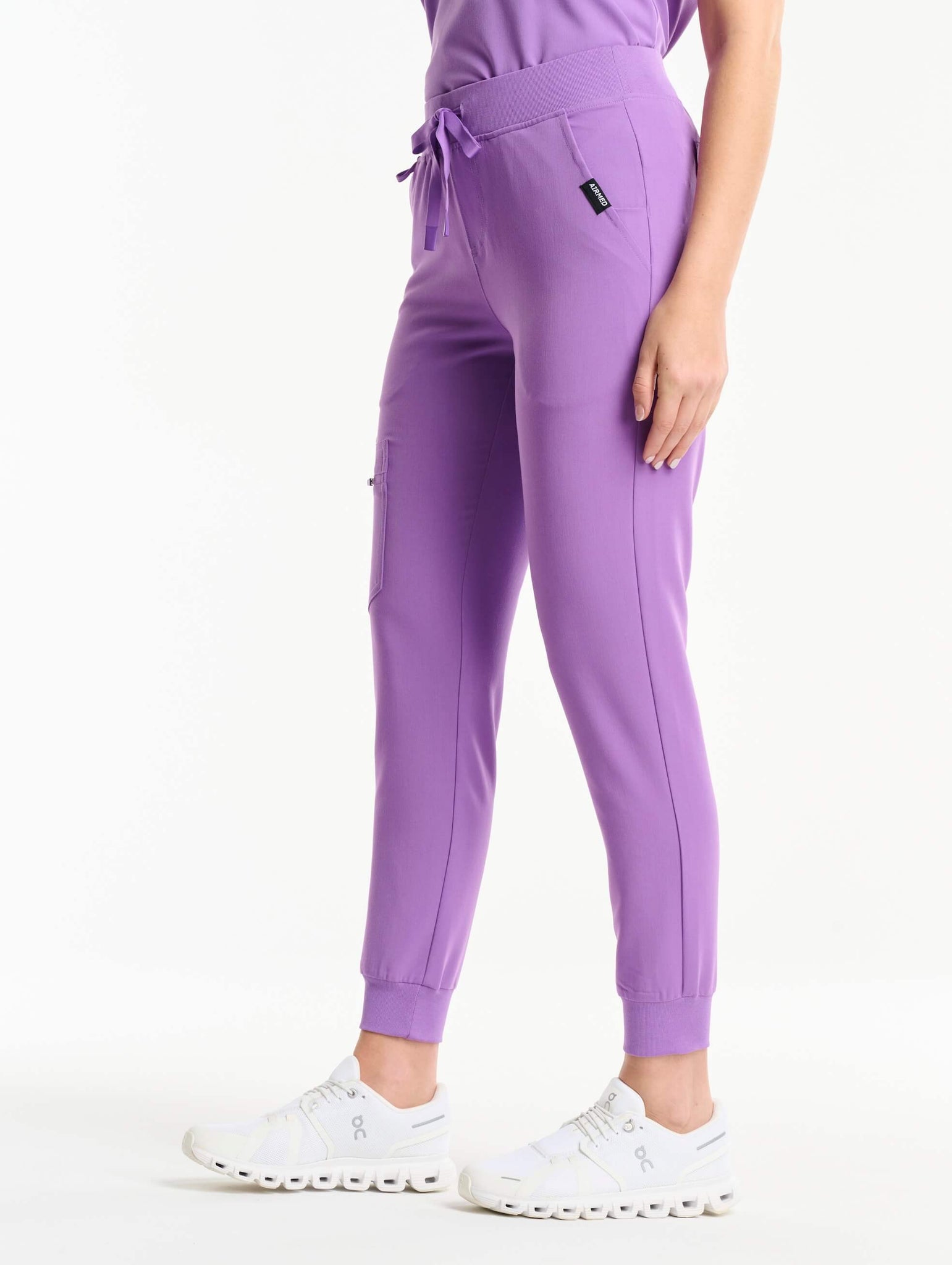 Essential Jogger Scrub Pants - Wisteria Purple