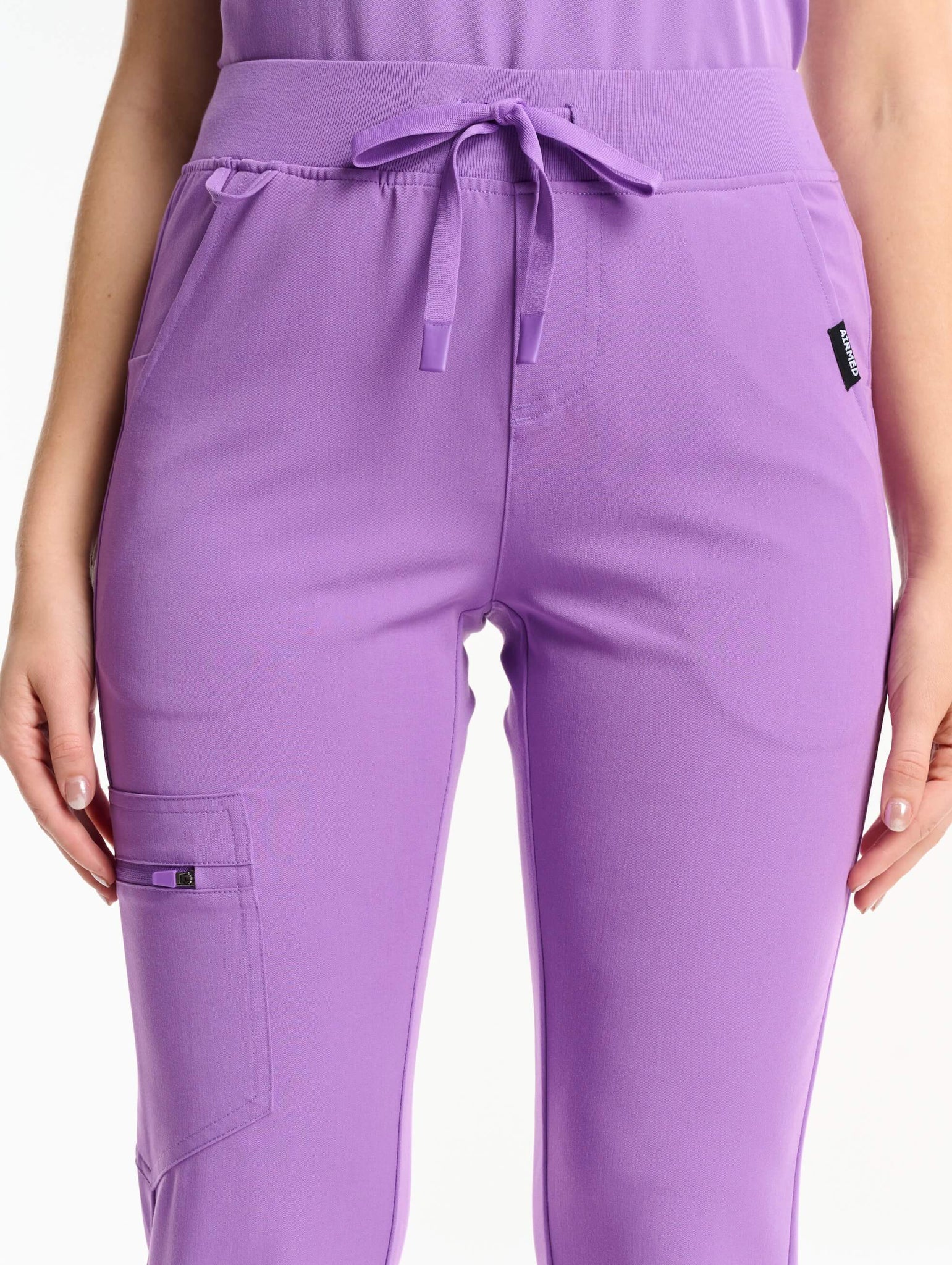 Essential Jogger Scrub Pants - Wisteria Purple