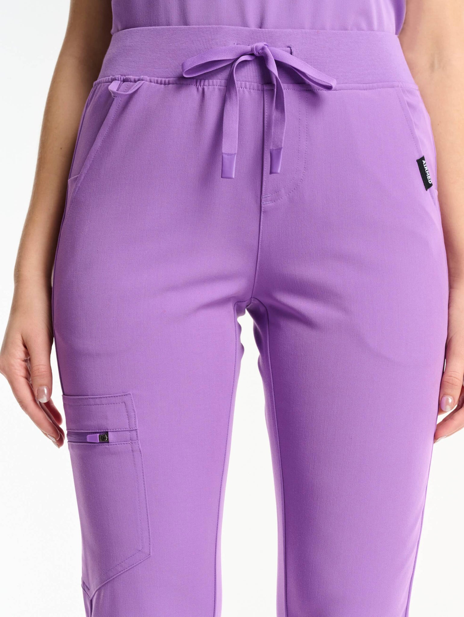 Essential Jogger Scrub Pants - Wisteria Purple