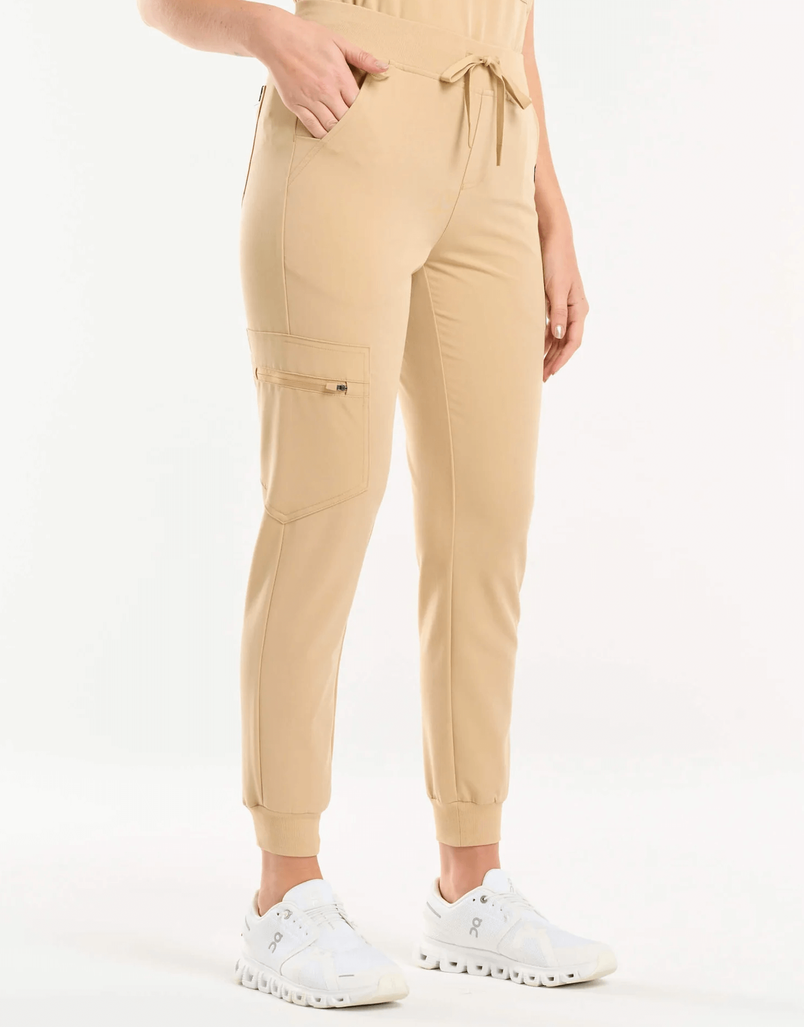 Essential Jogger Scrub Pants - Warm Sand