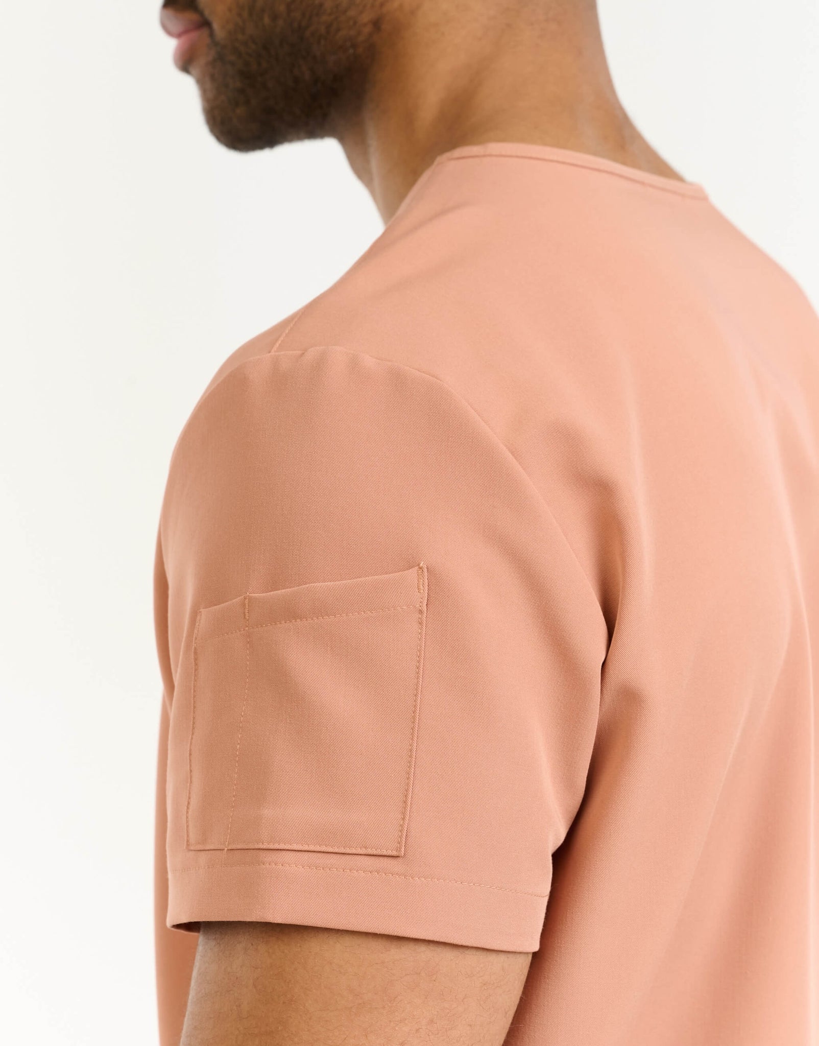 Aspire V Neck Scrub Top - Canyon Clay