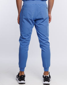 Essential Jogger Scrub Pants - Ceil Blue