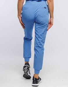 Essential Jogger Scrub Pants - Ceil Blue