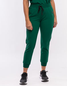 Essential Jogger Scrub Pants - Evergreen