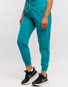 Essential Jogger Scrub Pants - Sydney Teal