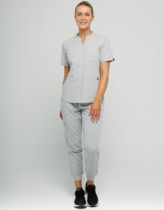 Full Button Scrub Top - Tail Light