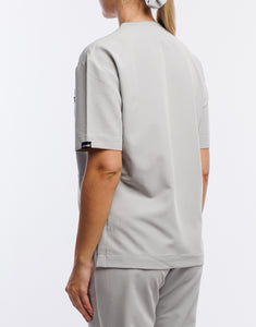 Essential Crewneck Scrub Top - Tail Light