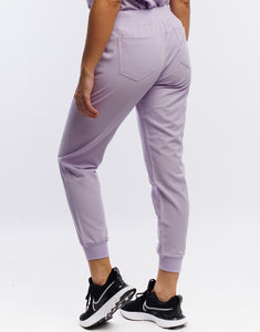 Essential Jogger Scrub Pants - Pastel Lilac