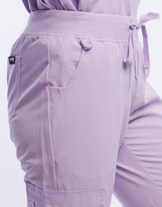 Essential Jogger Scrub Pants - Pastel Lilac