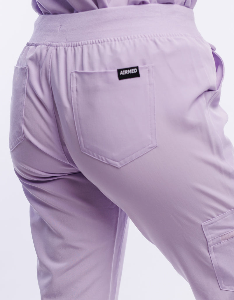 Essential Jogger Scrub Pants - Pastel Lilac